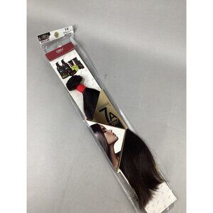 18” Straight Natural 7A Quality Brazilian 100% Human Hair Natural (dark) Extensi